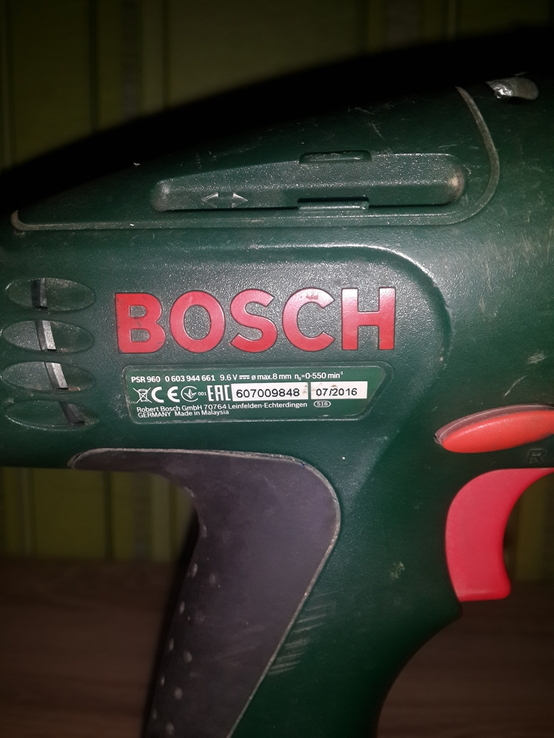 Шуруповерт Bosch PSR960, фото №4