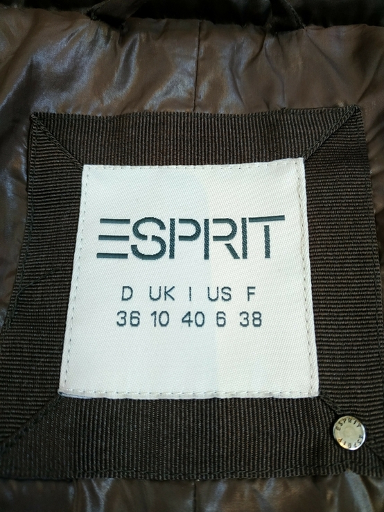 Куртка теплая зимняя. Пуховик ESPRIT Германия пух-перо p-p 36-38, фото №9