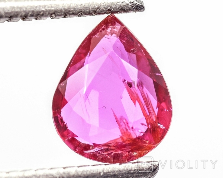 Натуральный, необработанный Рубин - 0.68 ct., фото №4