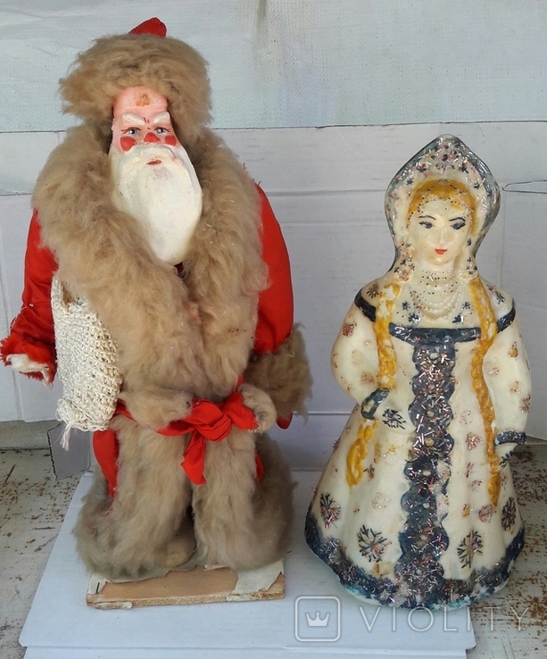 Дед Мороз и Снегурочка. Ссср., фото №2