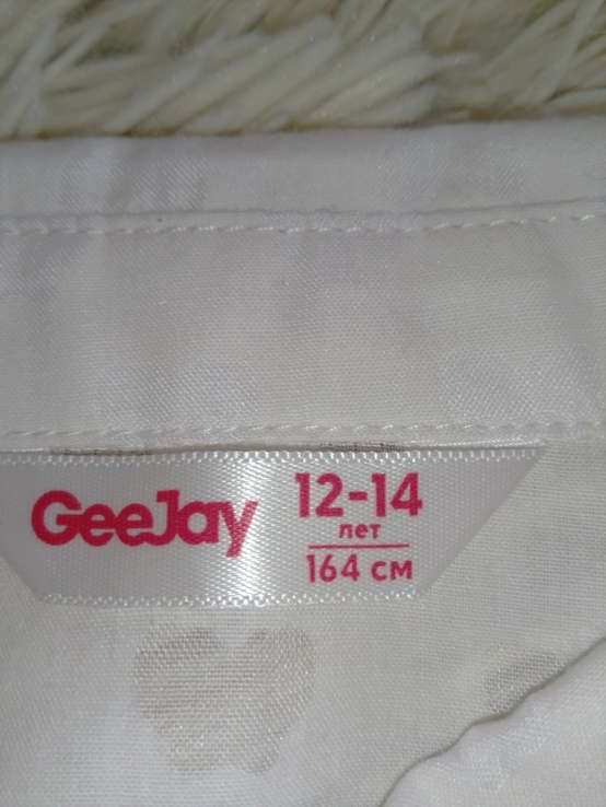 Рубашка, блузка GeeJay р. 158 - 164 см., фото №6