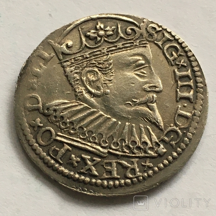 3 гроша 1597 года, Рига