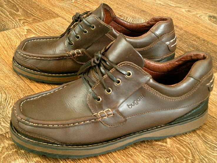 Buggatti shoes - кожаные топы разм.43, фото №2