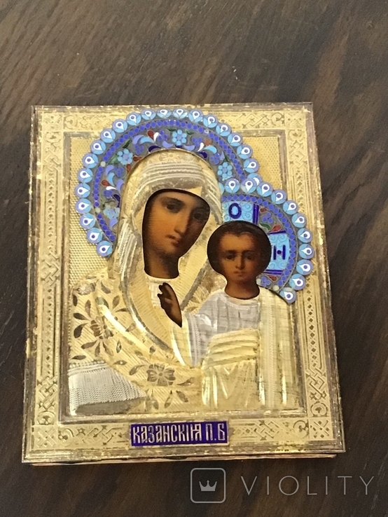 Ікона Казанськоі присвятої богородиці, фото №13