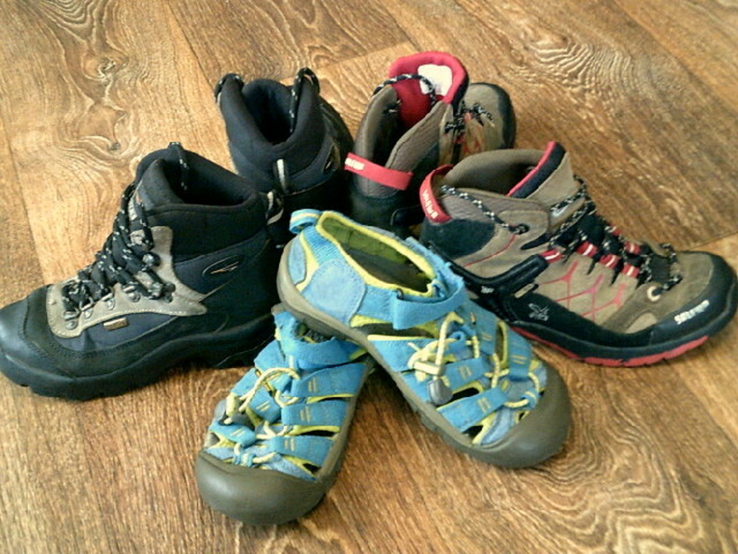34 размер Lytos , Keen, Salewa - спорт обувь 3 в 1 лоте, фото №2