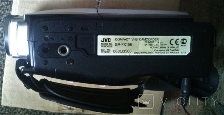 ВИДИОКАМЕРА "JVC GR-FX15E"не раб., фото №7