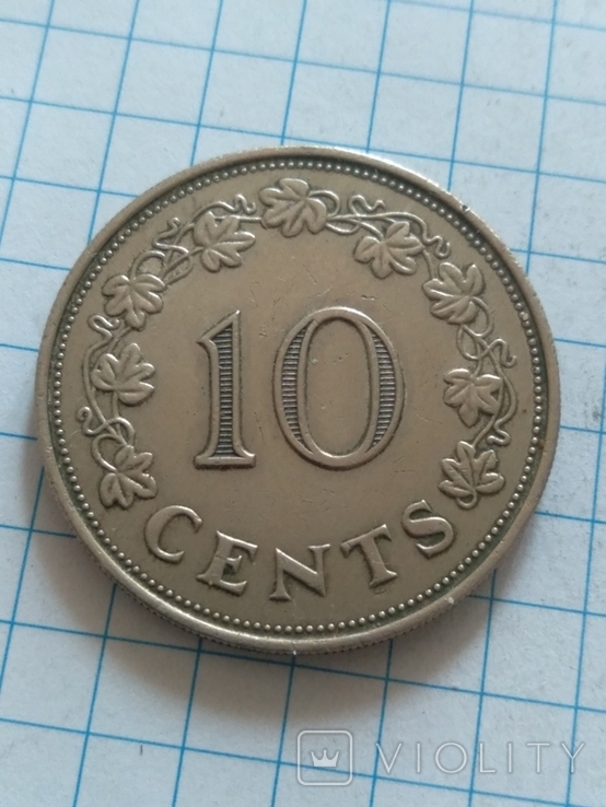 10 центов Мальты, фото №2
