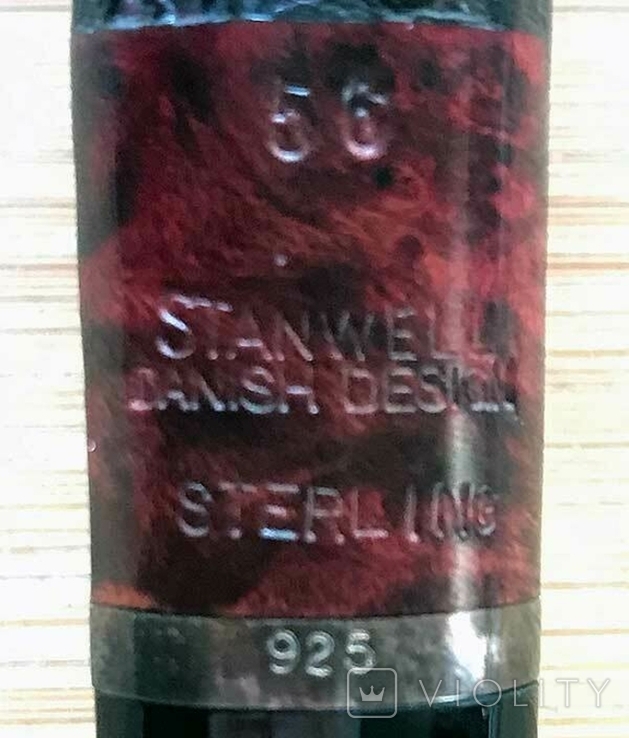 Новая курительная трубка Stanwell, Sterling Silver 56,Canadian! Италия, фото №9