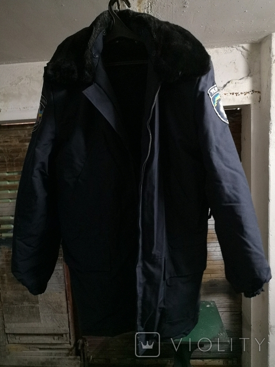 Бушлат МВД МВС милиция новый синий куртка шеврон пагон 50 5 рост, фото №4