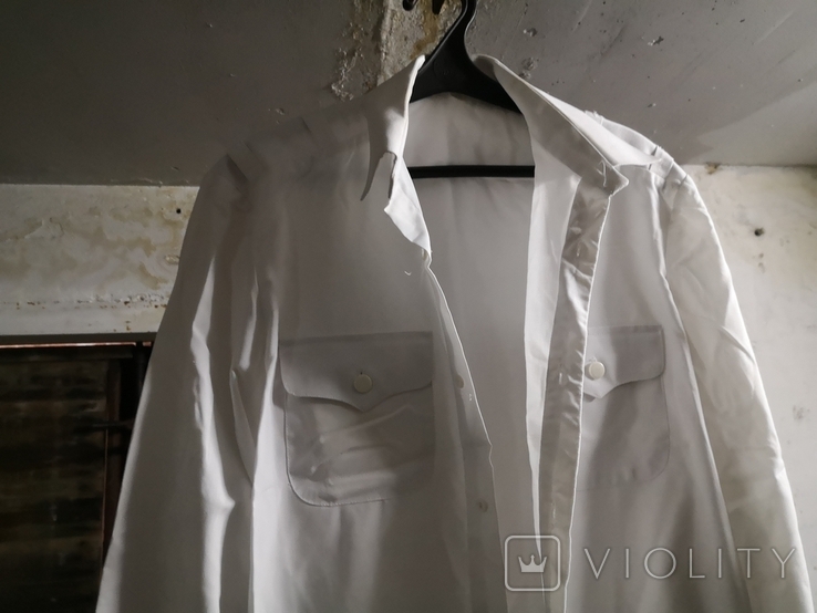 Рубашка белая парадная военная уставная МВД женская, фото №4