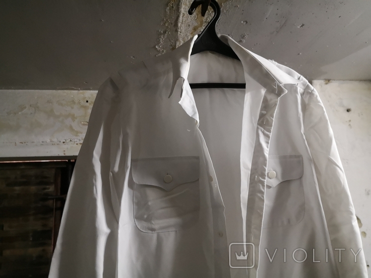 Рубашка белая парадная военная уставная МВД женская, фото №5