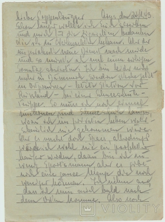 Письмо Германия 3-Рейх №11, фото №5