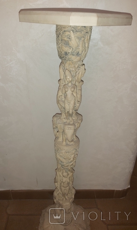 Колонна/Подставка. Китай. XX век. Высота 97 см., фото №4