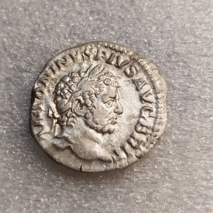 Денарій Каракалли RIC IV Caracalla 206c AD 213 тип: Hercules