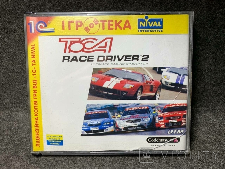 Игра на пк TOCA race drive 2 (4cd)