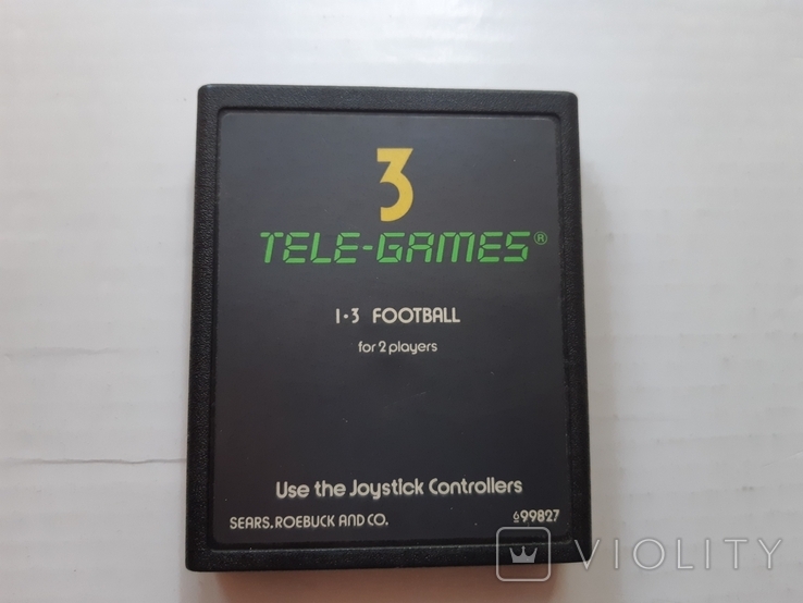 Football (Atari 2600, 1979) 3 Tele-Games