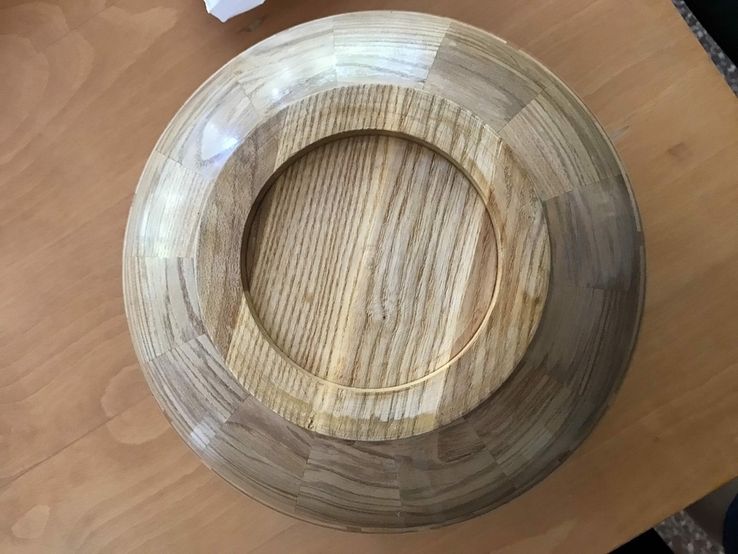 Деревянная ваза в сегментной технологии, фото №4