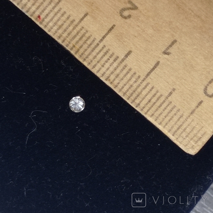 Природный бриллиант 0,08ct, фото №5