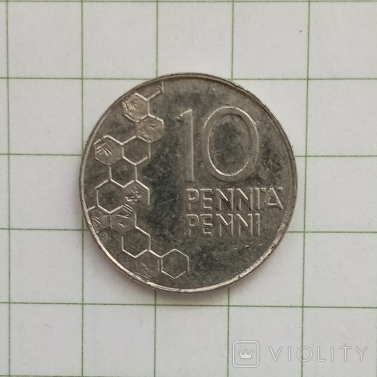 Финляндия 10 пенни 2000 год