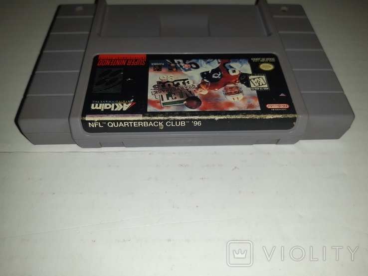 NFL Quarterback Club 96 (Super Nintendo SNES, 1995), фото №4