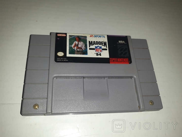 Madden NFL 95 (Super Nintendo SNES, 1994), фото №2