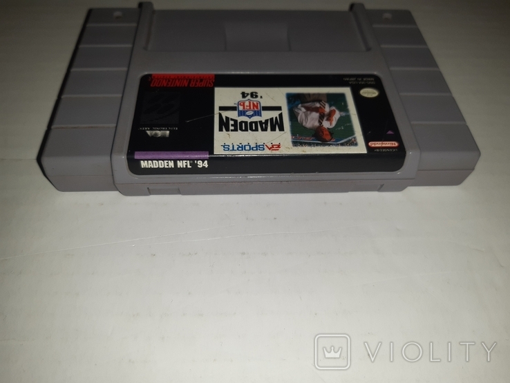 Madden NFL 95 (Super Nintendo SNES, 1994), фото №4