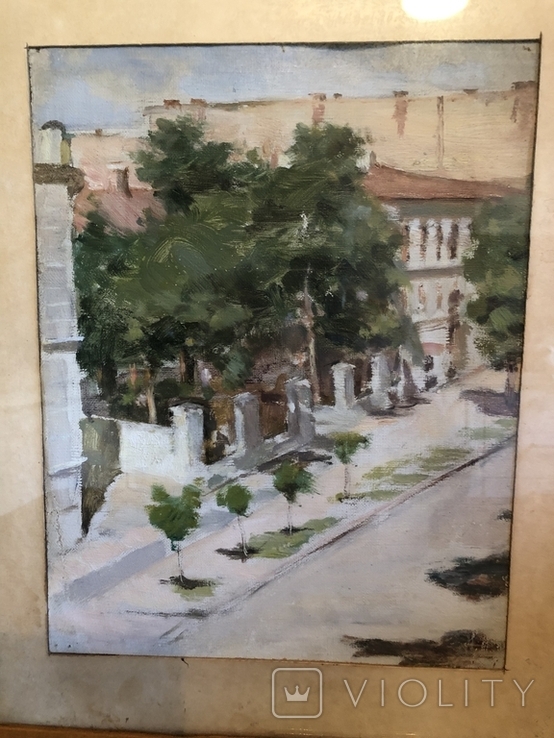 Вид из окна квартиры Буковецкого, Неизвестного Художника, фото №6