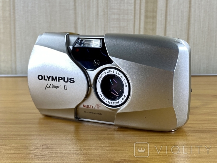 Olympus mju-II объектив 35mm 2.8, фото №2