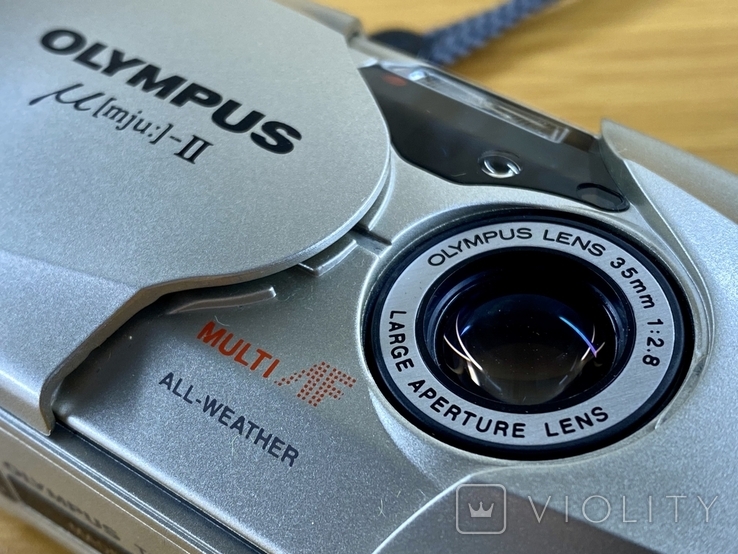 Olympus mju-II объектив 35mm 2.8, фото №9