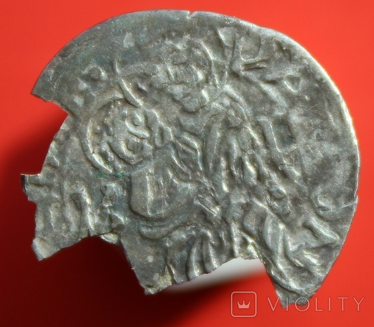 Венгрия - Денар 1458-1490 года, монетный двор Кремница KP, Матьяш I Корвин №2