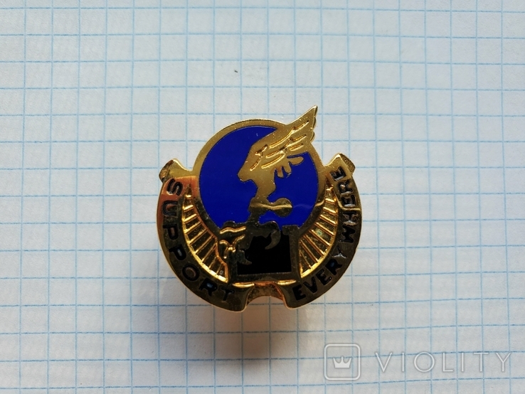 52nd Aviation Battalion Unit Crest (Support Everywhere)