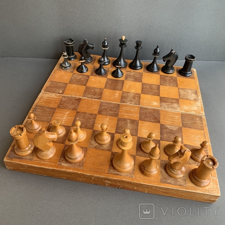 Шахматы деревянные СССР 1960е