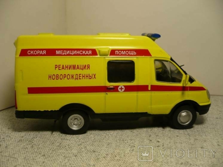  СемАР-3234 ГАЗель - реанимация 1:43 Автомобиль на службе №53, photo number 4