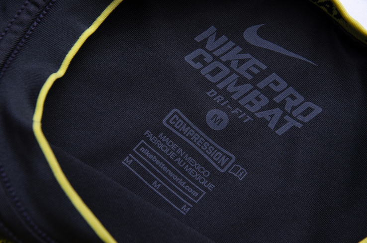 Компрессионная футболка Nike Pro Combat. Размер М, фото №7