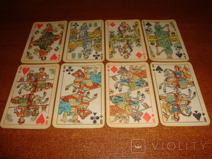 Игральные карты Лубочные, 1984 г., фото №4