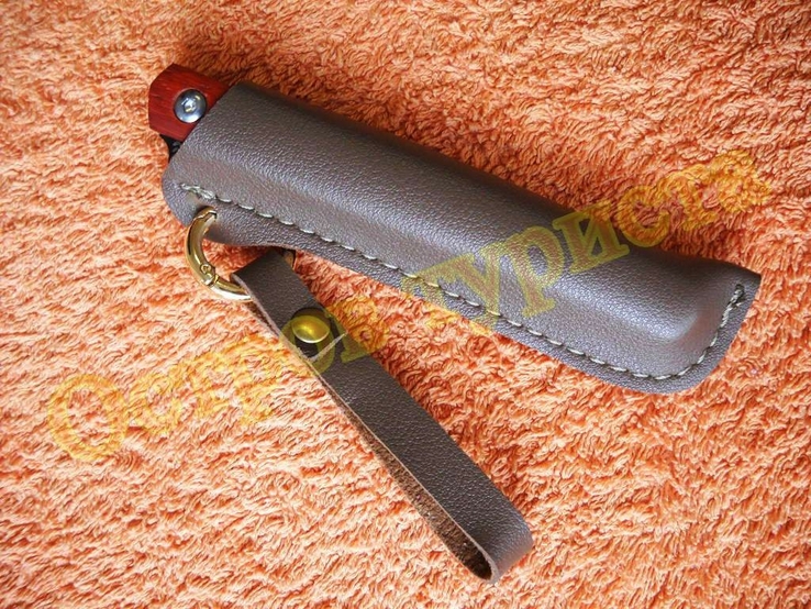 Нож складной полуавтомат Флиппер M390 с чехлом узор, photo number 10