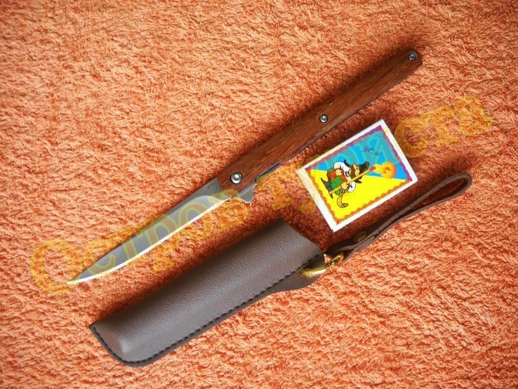 Нож складной полуавтомат Флиппер M390 с чехлом 18096, фото №3