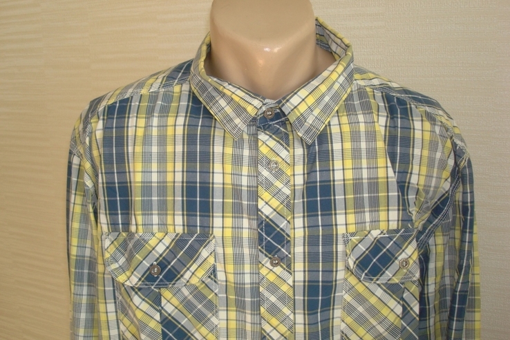 Engelbert Strauss Стильная мужская рубашка дл рукав 2 кармана XL, фото №4
