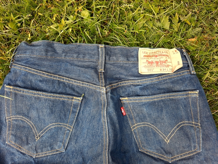 Чоловічі джинси Levi's 501, фото №7