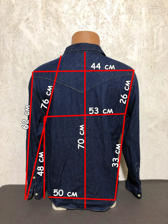 Рубашка Levi's - размер S, фото №4