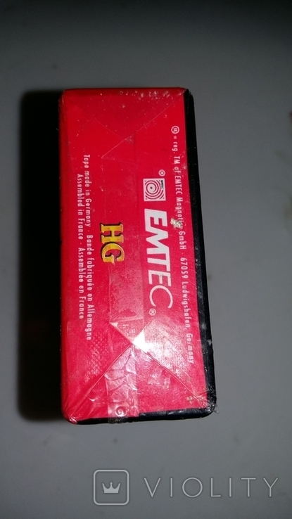 Видео кассета EMTEC новая запечатанная, фото №5
