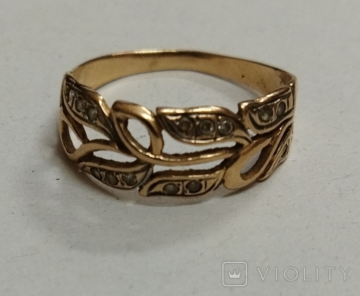 Золотое кольцо 585 пр. 2,04 гр.