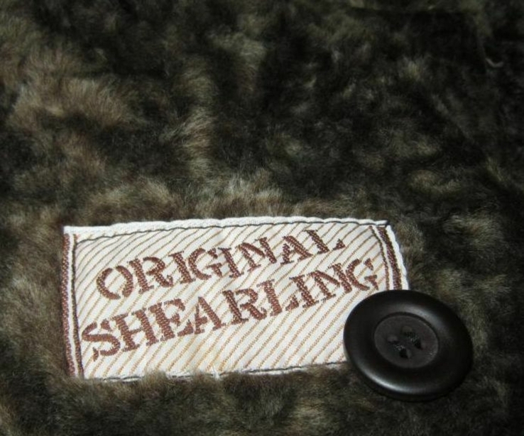 Большая натуральная женская дублёнка Original Shearling. Италия. Лот 21, фото №5