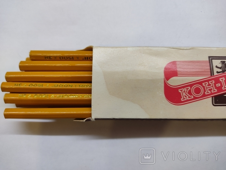 Ołówki Koh-i-Noor Czechosłowacja w czasach radzieckich, numer zdjęcia 3