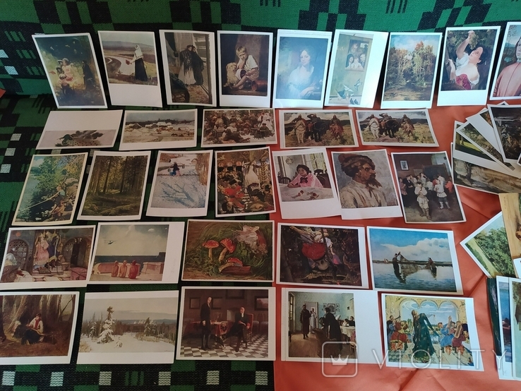 99 открыток СССР 50-х годов. Чистые., фото №3