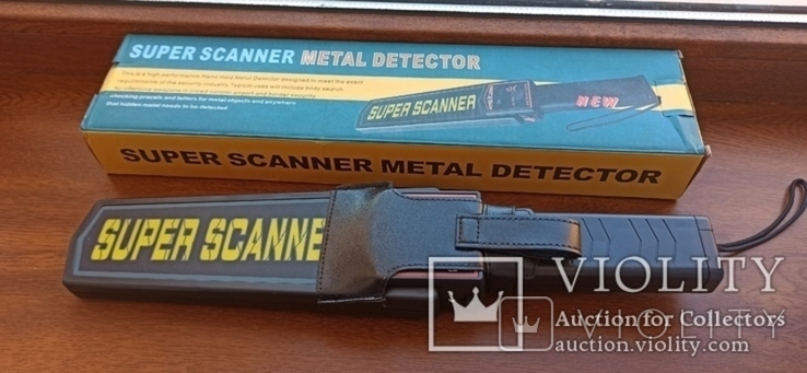 Металлоискатель досмотровый металлодетектор Super Scanner, фото №6
