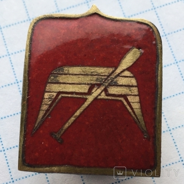 Знак герб города Лодзь тяж.метал эмаль закрутка Польша, photo number 4