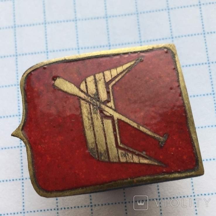 Знак герб города Лодзь тяж.метал эмаль закрутка Польша, photo number 5