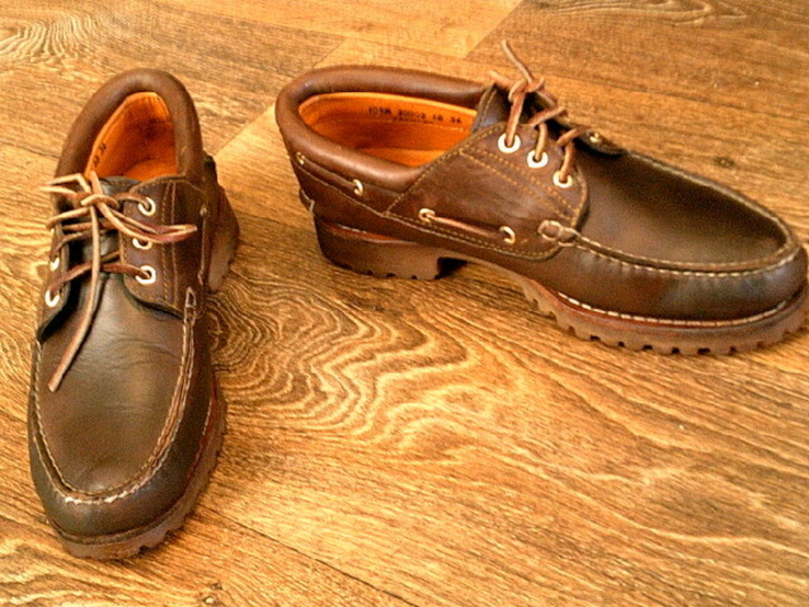 Timberland (оригинал) - кожаные ботинки разм.43, фото №8