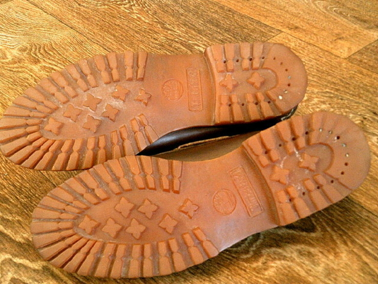 Timberland (оригинал) - кожаные ботинки разм.43, фото №9